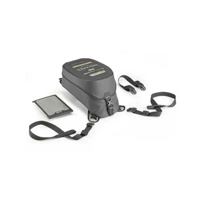 Borsa serbatoio con cinghie GRT28 Nero