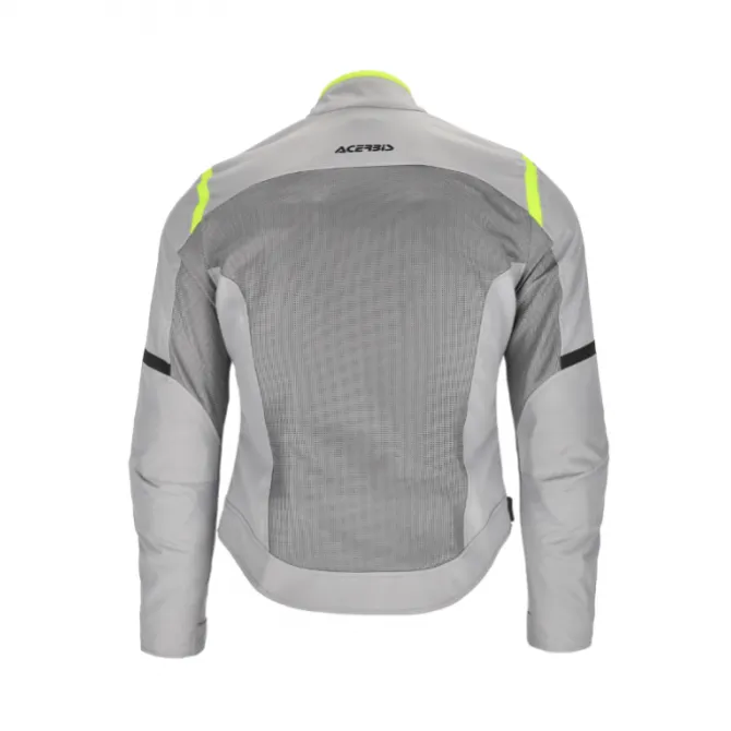 Giacca CE Ramsey Vented 2.0 Lady Grigio Giallo