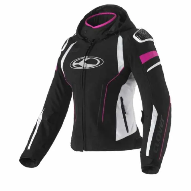 Giacca Clover Rainblade - 3WP Lady Nero Fuxia