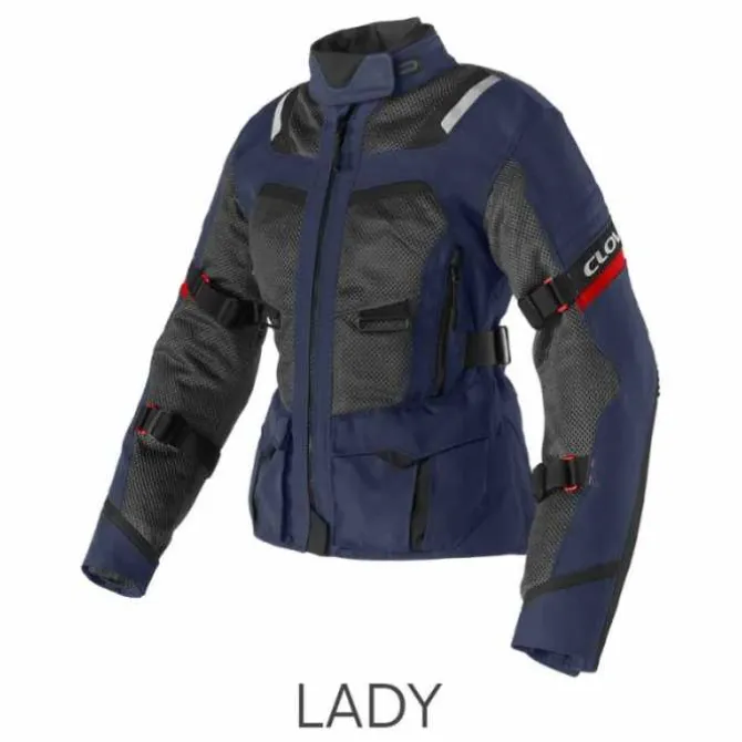 Giacca Ventouring-4 WP Lady Blu Nero