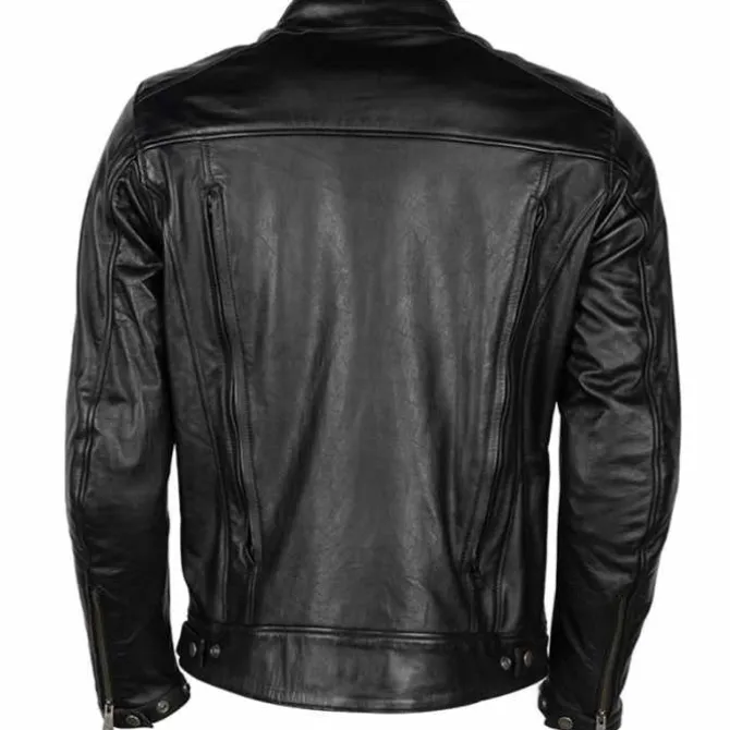 Giubbotto Vento Air Pelle Nero