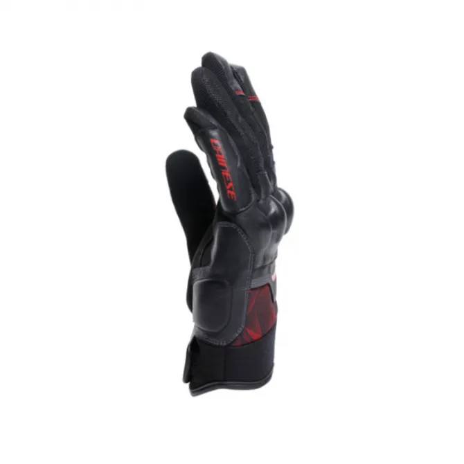 Guanto Ermex Tex Nero Rosso